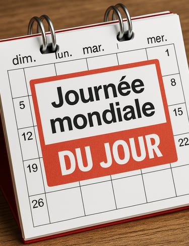 Calendrier - Liste - Journée mondiale du jour