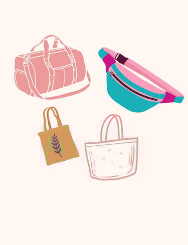 Catégorie bananes et sacs de voyage