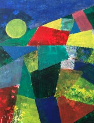 CBM Art_Abstract Paper Moon