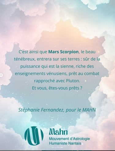 Conclusion Mars en scorpion