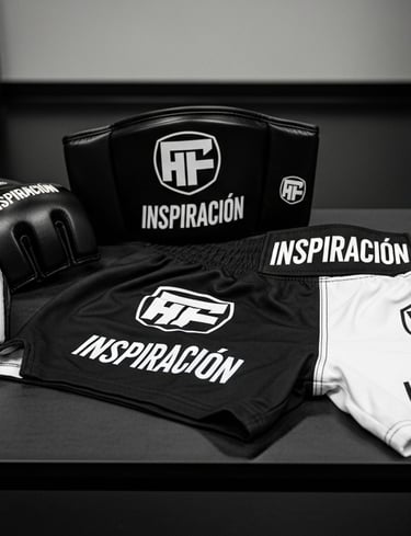 Custom MMA gear From Inspiracion MFG