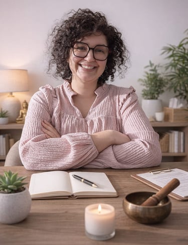 Sophrologue fondatrice d’Inspyrea spécialisée en bien-être et gestion du stress