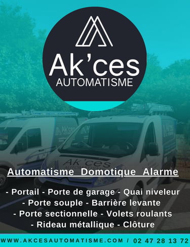 Remplacement d’une porte de garage sectionnelle à Saint-Avertin près de Tours