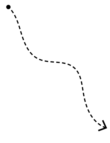 flèche noire png