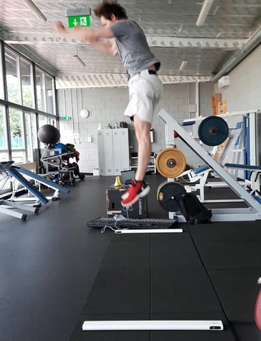 Vertikalus šuolis testas 