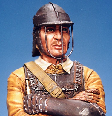 English Civil War Harquebuses Officer