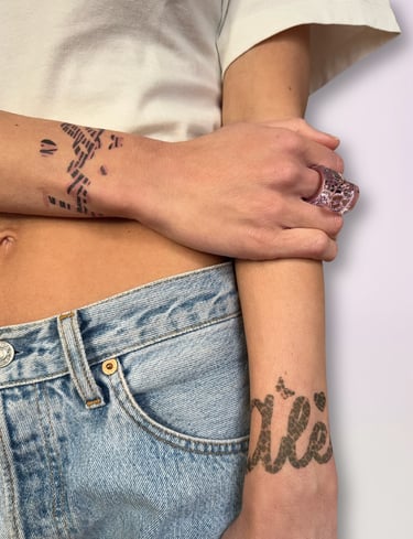 accessoires éphémères tendance tatouage temporaire et bijou WANNATAG