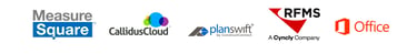 Measure Square, CallidusCloud, PlanSwift, RFMS, and Microsoft Office.