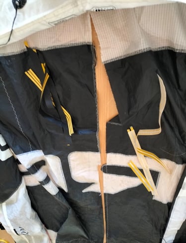 Kite reparatie bij Sisu Repair