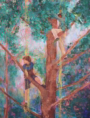 Sacred Light artwork created to live as a focal piece in a home