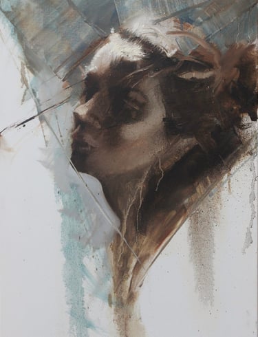 Maria - Óleo sobre tela