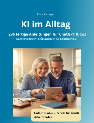 Buch KI im Alltag - 236 fertige Anleitung für ChatGPT & Co.!