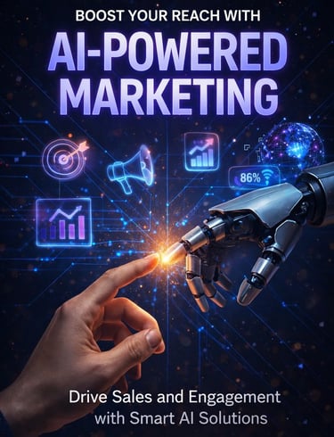 "AI-powered marketing solutions driving sales and customer engagement"