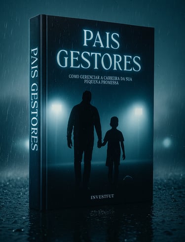 Livro "Pais Gestores" feito para pais que buscam desenvolver a carreira de seus filhos no Futebol