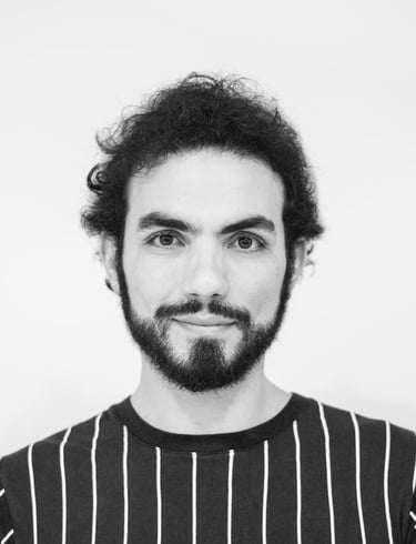 a man with a beard and a beard