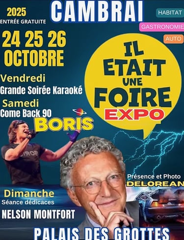 Closerie de Chanteloup Il était une foire expo à Cambrai du 24 au 26 octobre 2025