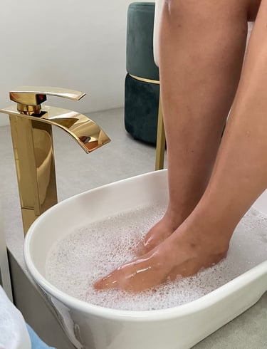 spa dos pés casagranbelle