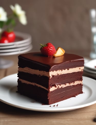 Un bon gâteau au chocolat