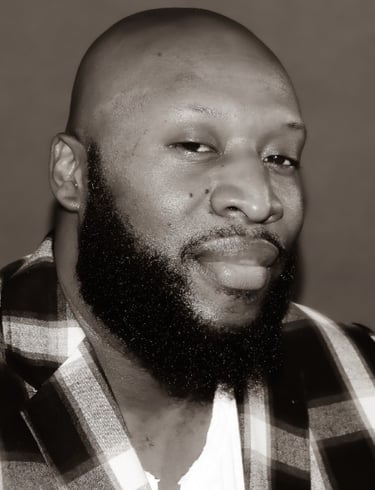 a man with a beard and a beard