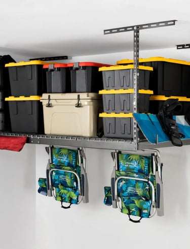 Overhead Garage Storage Racks