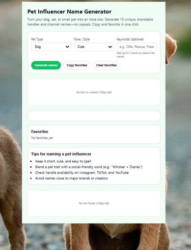 a dog is standing in front of a dog