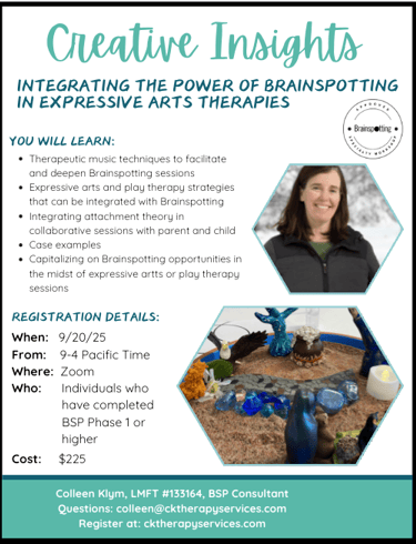 creative insights training flyer