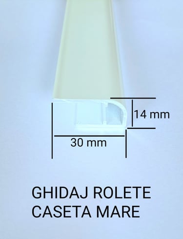 Rolete casetate, rolete cu caseta mare ALBA sau MARO / Asiroll - Autorom Bucuresti - Romania