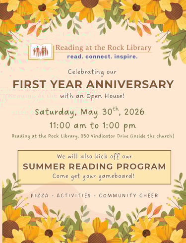 Save the date: May 30th, First Year Anniversary Party