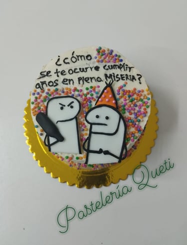 pasteleria queti peru torta fantasmitas enero cumpleaños