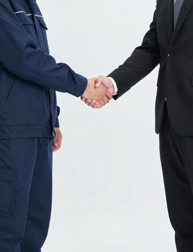 Close-up of hands reviewing operational protocols and checklists.