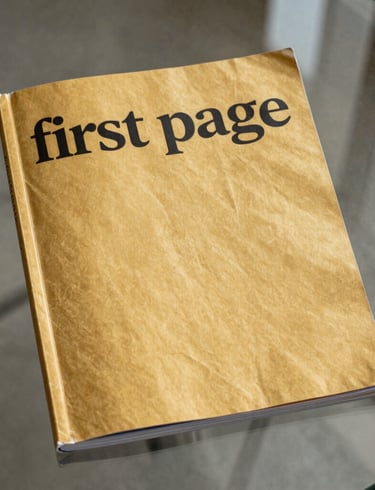 Close-up of unique, handcrafted accessories reflecting the magazine's creative spirit.