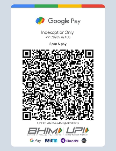 a qr coder card with a qr coder code