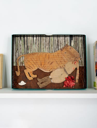 Inès van den Kieboom, 'Tipu's Tiger' 1990's