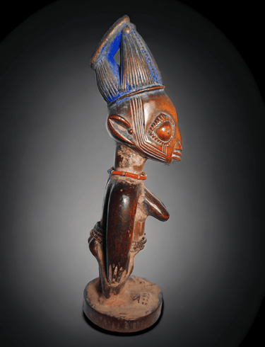 idowu statuette ibeji culte jumeaux yoruba nigeria