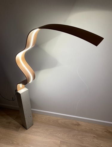 WOOD BENDING LAMP WWW.EGLEDESIGN.NET EGLE ALEJEVAITE