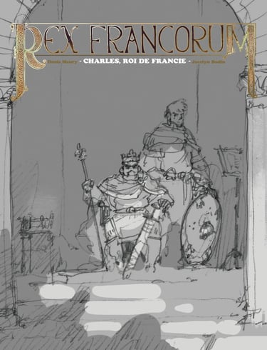 Bandes dessinées, storyboard, crayonnés, couverture
