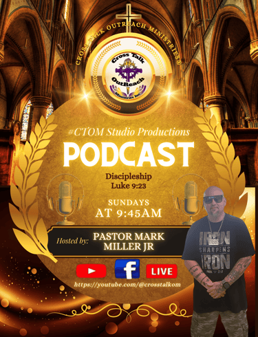 Pastor Mark's Podcast Flyer