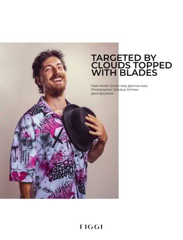 Portraits hommes dans FIGGI Magazine avec Simon Isely