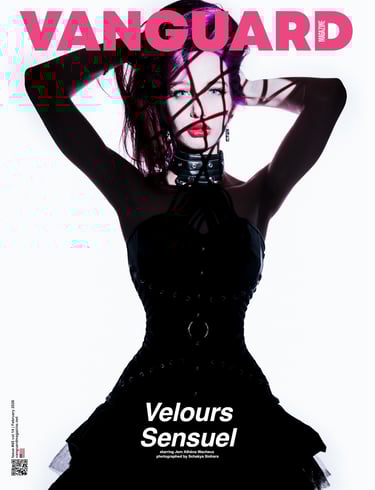 SchaPicShow et Jem en couverture dans Vanguard Magazine Portraits éditoriaux Mode 