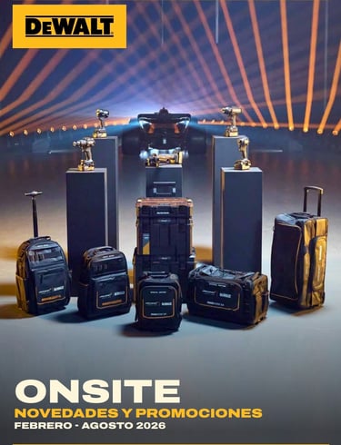 Folleto de Novedades y promociones Dewalt ENERO-AGOSTO 2026