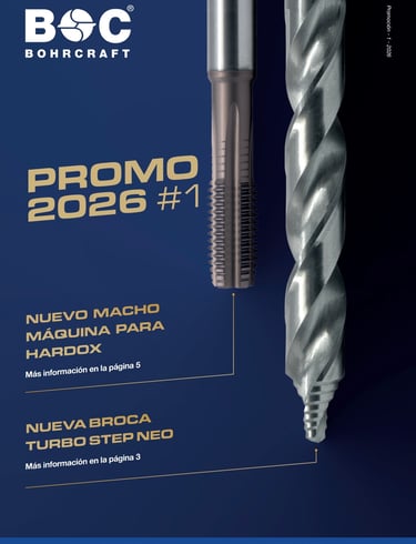 Folleto herramienta corte Bohcraft 2026