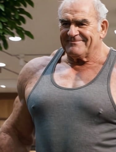 bodybuilder, muscular men, dominant presence, powerful physique, broad shoulders, confident gaze,