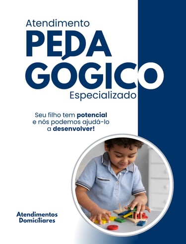 Atendimento Neuropsicopedagógico Domiciliar Exclusivo e Personalizado