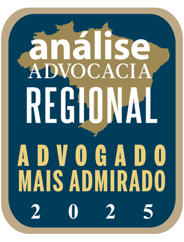 Selo Análise Advocacia Regional - Advogado Mais Admirado 2025