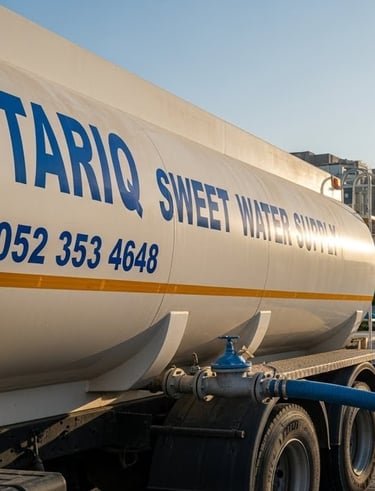 sweet water tanker supply in dubai