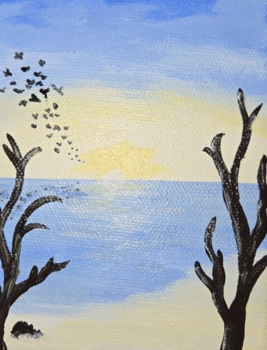 Soaring #2 (painting) Kylee Nicole