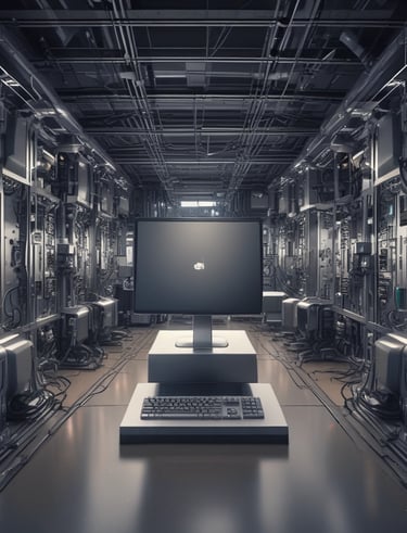 Modern office environment showing collaboration around fintech infrastructure projects.