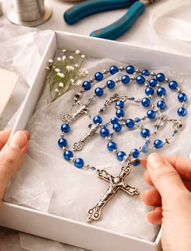 handmade children's rosary beads Ireland