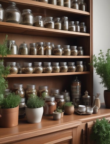 Peaceful moment during a shamanic reiki healing session surrounded by tropical plants.