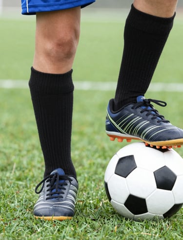 Group of kids celebrating a goal together, full of hope and excitement.